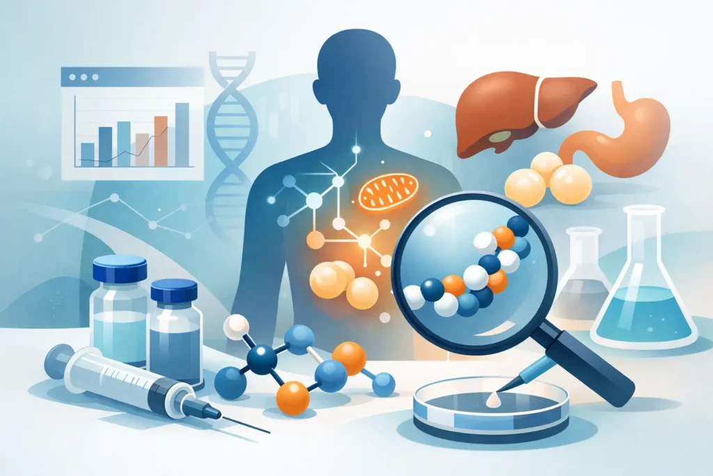 7 Best Peptides for Metabolic Research