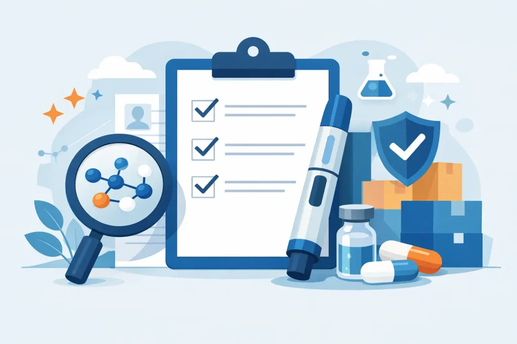 Tirzepatide Peptide Supplier Review Checklist