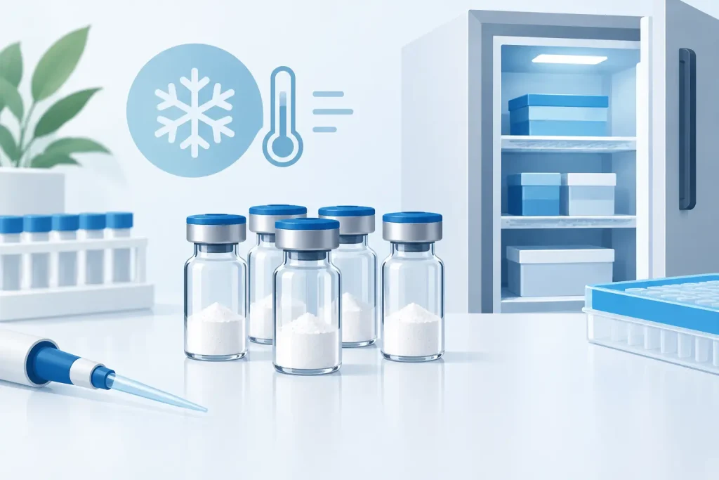 How to Store Lyophilized Peptides for Research